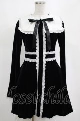 KILL STAR / Infinity Coven Long Sleeve Dress XS 黒×白 H-25-03-10-004-SL-OP-KB-ZT0509