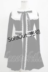 KILL STAR / Infinity Coven Long Sleeve Dress XS 黒×白 H-25-03-10-004-SL-OP-KB-ZT331