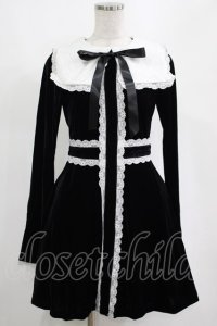 KILL STAR / Infinity Coven Long Sleeve Dress XS 黒×白 H-25-03-10-004-SL-OP-KB-ZH
