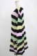 画像2: KILL STAR / Liqorice Knit Sweater M 黒×ピンク×ミント×イエロー H-25-03-10-038-SL-TO-KB-ZH (2)