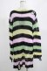 画像3: KILL STAR / Liqorice Knit Sweater M 黒×ピンク×ミント×イエロー H-25-03-10-038-SL-TO-KB-ZH (3)