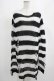 画像1: KILL STAR / Pugsley Knit Sweater M 黒×白 H-25-03-10-039-SL-TO-KB-ZH (1)
