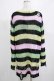 画像3: KILL STAR / Liqorice Knit Sweater M 黒×ピンク×ミント×イエロー H-25-03-10-040-SL-TO-KB-ZH (3)