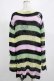 画像3: KILL STAR / Liqorice Knit Sweater M 黒×ピンク×ミント×イエロー H-25-03-10-041-SL-TO-KB-ZH (3)