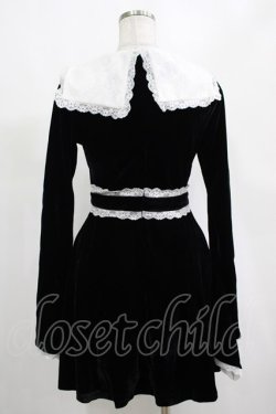 画像3: KILL STAR / Infinity Coven Long Sleeve Dress XS 黒×白 H-25-03-10-004-SL-OP-KB-ZH
