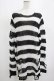 画像1: KILL STAR / Pugsley Knit Sweater M 黒×白 H-25-03-10-046-SL-TO-KB-ZH (1)