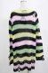 画像3: KILL STAR / Liqorice Knit Sweater L 黒×ピンク×ミント×イエロー H-25-03-10-047-SL-TO-KB-ZH (3)