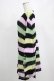 画像2: KILL STAR / Liqorice Knit Sweater L 黒×ピンク×ミント×イエロー H-25-03-10-053-SL-TO-KB-ZH (2)