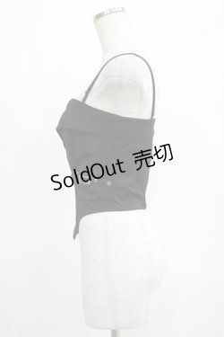 画像2: DARK IN LOVE / Punk metal crop corset XS ブラック H-25-03-10-058-PU-TO-KB-ZH