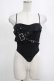 画像1: DARK IN LOVE / Punk metal crop corset XS ブラック H-25-03-10-060-PU-TO-KB-ZH (1)