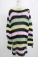 画像3: KILL STAR / Liqorice Knit Sweater L 黒×ピンク×ミント×イエロー H-25-03-10-062-SL-TO-KB-ZH (3)