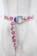 画像1: Candy Stripper / GIRLS CANDY BELT  白×青 H-25-03-10-1031-PU-ZA-KB-ZH (1)
