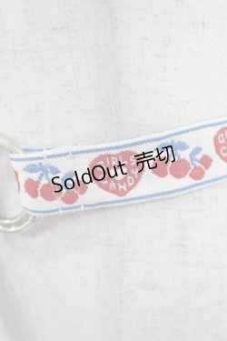 画像2: Candy Stripper / GIRLS CANDY BELT  白×青 H-25-03-10-1031-PU-ZA-KB-ZH