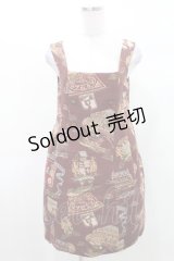 Jane Marple / スーベニアゴブランジャンパースカート M ボルドー H-25-03-10-1005-JM-OP-KB-ZH