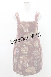 Jane Marple / スーベニアゴブランジャンパースカート M ボルドー H-25-03-10-1005-JM-OP-KB-ZH