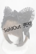 HANGRY&ANGRY / CAT EARS HEAD DRESS  ブラック H-25-03-10-1039-HN-AC-KB-ZH
