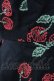 画像4: Jane Marple / チェリー刺繍ジャンパースカート M ブラック H-25-03-10-1006-JM-OP-KB-ZH (4)