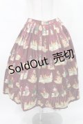 Jane Marple / Old Englandロングスカート M ボルドー H-25-03-10-1009-JM-SK-KB-ZH