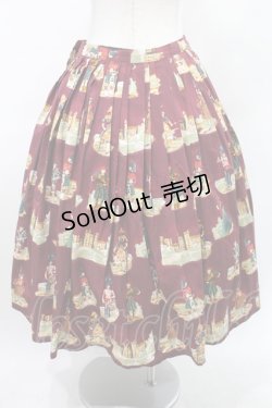 画像3: Jane Marple / Old Englandロングスカート M ボルドー H-25-03-10-1009-JM-SK-KB-ZH