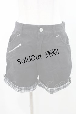 画像1: Deorart / ショートパンツ M 黒 H-25-03-10-1014-PU-PA-KB-ZH