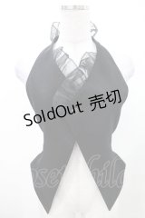 Despair / オーガンジーネック背開きベスト F 黒 H-25-03-10-1015-GO-TO-KB-ZH