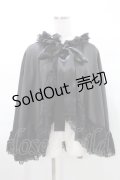 HANGRY&ANGRY / CAT EAR FRILL CAPE  ブラック H-25-03-10-1017-HN-JA-KB-ZH
