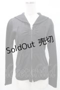 Jane Marple / セーラー襟ZIPパーカー M ブラック H-25-03-10-1018-JM-TO-KB-ZH