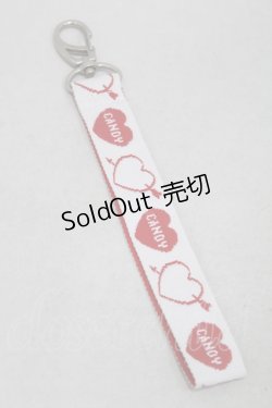 画像1: Candy Stripper / ストラップ  白×赤 H-25-03-10-1030-PU-ZA-KB-ZH
