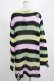 画像3: KILL STAR / Liqorice Knit Sweater L 黒×ピンク×ミント×イエロー H-25-03-10-066-SL-TO-KB-ZI (3)