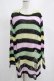 画像1: KILL STAR / Liqorice Knit Sweater L 黒×ピンク×ミント×イエロー H-25-03-10-068-SL-TO-KB-ZT206 (1)