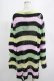 画像3: KILL STAR / Liqorice Knit Sweater L 黒×ピンク×ミント×イエロー H-25-03-10-070-SL-TO-KB-ZY (3)