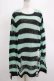 画像1: KILL STAR / After Eight Knit Sweater S 黒×ミントグリーン H-25-03-10-071-SL-TO-KB-ZT206 (1)