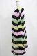 画像2: KILL STAR / Liqorice Knit Sweater L 黒×ピンク×ミント×イエロー H-25-03-10-072-SL-TO-KB-ZH (2)