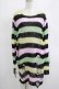 画像1: KILL STAR / Liqorice Knit Sweater L 黒×ピンク×ミント×イエロー H-25-03-10-074-SL-TO-KB-ZH (1)
