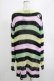 画像3: KILL STAR / Liqorice Knit Sweater L 黒×ピンク×ミント×イエロー H-25-03-10-076-SL-TO-KB-ZH (3)