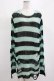 画像1: KILL STAR / After Eight Knit Sweater M 黒×ミントグリーン H-25-03-10-079-SL-TO-KB-ZI (1)