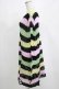 画像2: KILL STAR / Liqorice Knit Sweater L 黒×ピンク×ミント×イエロー H-25-03-10-080-SL-TO-KB-OS (2)