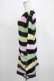 画像2: KILL STAR / Liqorice Knit Sweater XS 黒×ピンク×ミント×イエロー H-25-03-10-008-SL-TO-KB-ZH (2)