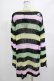 画像3: KILL STAR / Liqorice Knit Sweater XS 黒×ピンク×ミント×イエロー H-25-03-10-008-SL-TO-KB-ZH (3)