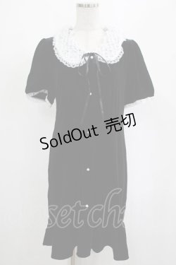 画像1: KILL STAR / Trick N Treat Dress S 黒×白 H-25-03-10-013-SL-OP-KB-ZY