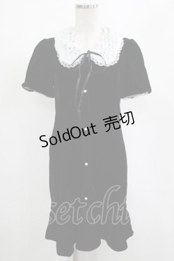 画像1: KILL STAR / Trick N Treat Dress XS 黒×白 H-25-03-10-016-SL-OP-KB-ZI
