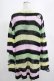 画像3: KILL STAR / Liqorice Knit Sweater S 黒×ピンク×ミント×イエロー H-25-03-10-022-SL-TO-KB-OS (3)