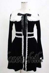 KILL STAR / Infinity Coven Long Sleeve Dress XS 黒×白 H-25-03-10-003-SL-OP-KB-ZH