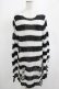 画像1: KILL STAR / Pugsley Knit Sweater M 黒×白 H-25-03-10-024-SL-TO-KB-ZI (1)