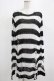 画像1: KILL STAR / Pugsley Knit Sweater M 黒×白 H-25-03-10-027-SL-TO-KB-ZY (1)