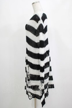 画像2: KILL STAR / Pugsley Knit Sweater M 黒×白 H-25-03-10-027-SL-TO-KB-ZY