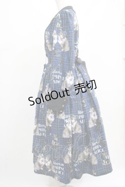 画像2: Royal Princess Alice / PUNK CATワンピース Lサイズ 青チェック H-25-03-11-003-LO-OP-NS-ZH