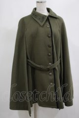 axes femme / 連釦ケープコート Free カーキ H-25-03-11-024-AX-CO-NS-C035