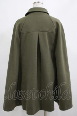 画像3: axes femme / 連釦ケープコート Free カーキ H-25-03-11-024-AX-CO-NS-C035