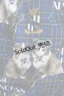 画像4: Royal Princess Alice / PUNK CATワンピース Lサイズ 青チェック H-25-03-11-003-LO-OP-NS-ZH